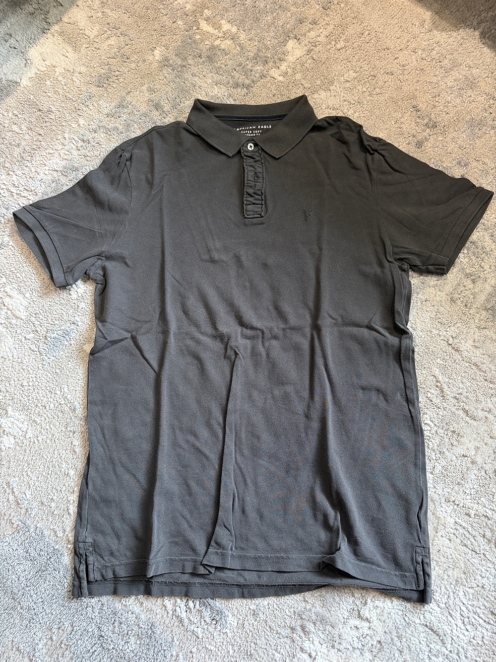 American Eagle Outfitters Men’s gray Polo